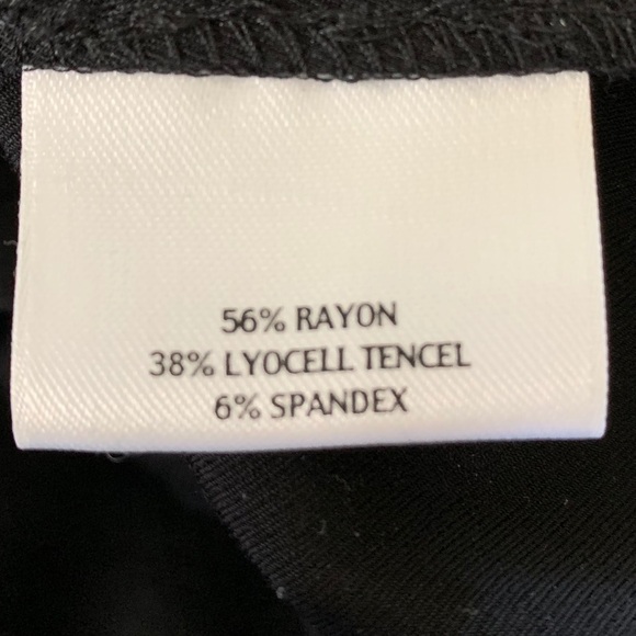 Eileen Fisher Slacks XS Black - Picture 7 of 8